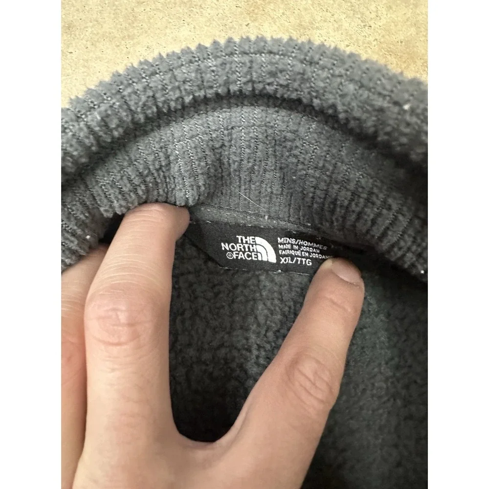 The North Face Mens Waffle Knit Half Zip pullover sweater XXL